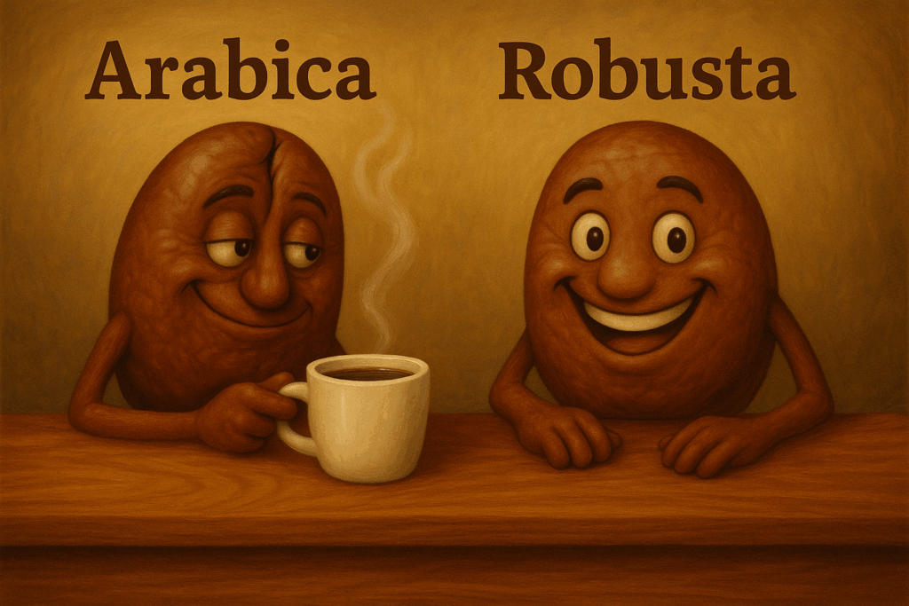 Arabica kávé és Robusta kávé