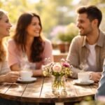 - Tavaszi kávé, mosoly, beszélgetés mélyül, kapcsolatok erősödnek a napsütésben minden nap