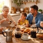 - Generációk összekapcsolódása a kávé illatával, történetekkel és baráti beszélgetésekkel mindennapokon.